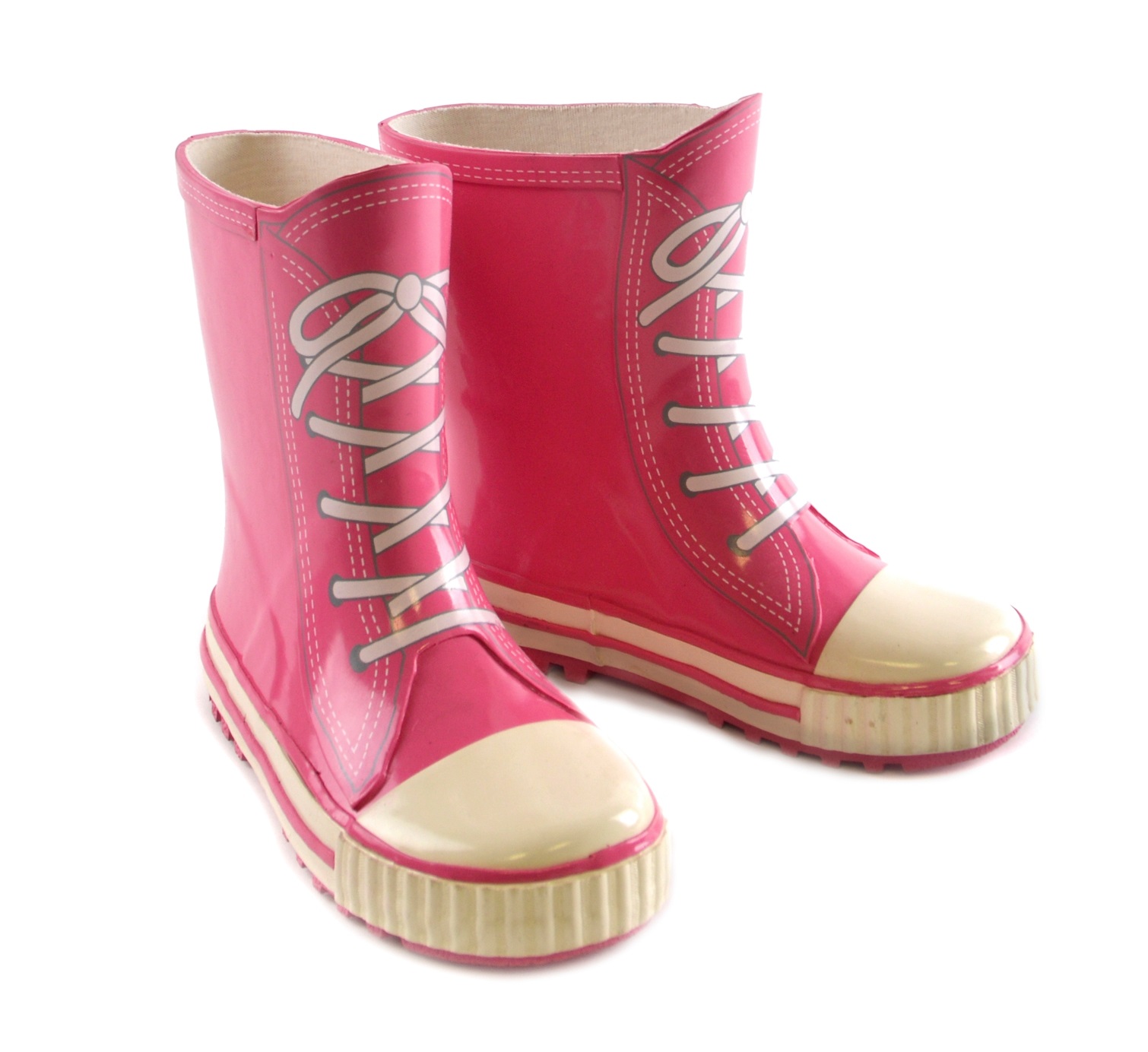 Kids Girls Rubber Rain Snow Boots Wellies Wellingtons Childrens Size UK